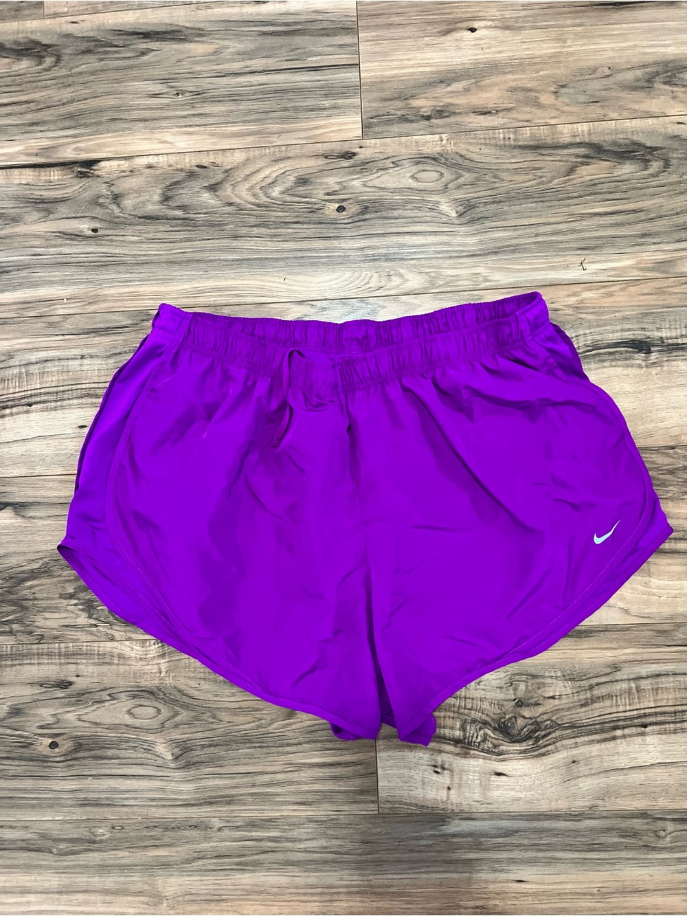 Nike Dri-FIT Tempo Running Shorts Purple Plus Size 3X Lined Athletic Gym